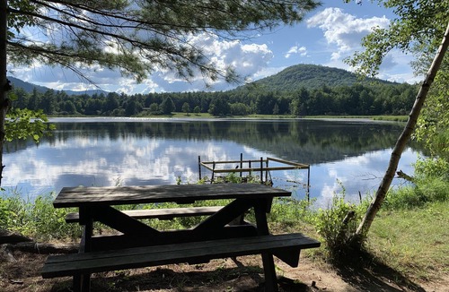 Jay House | Adirondack A-frame Cabin across from Lake