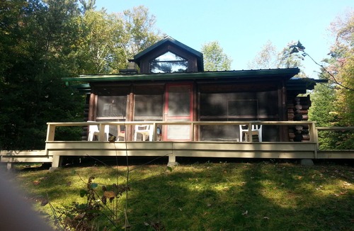 Owls Head Cabin | Adirondack Lakeside Log Cabin With Mountain Views