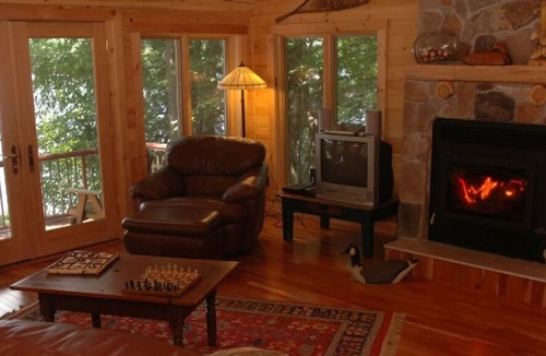 Town of Hermon Cottage | Adirondack Region ~ Hot Tub On Spectacular Deck ~ Pontoon Boat, Paddle Boards
