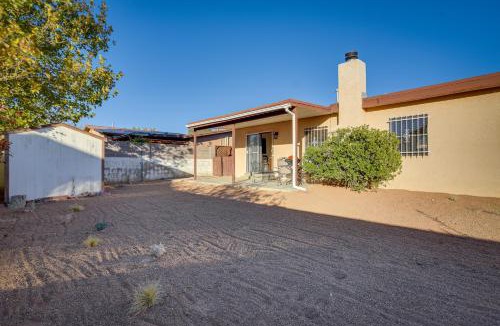 Northeast Heights House | Adobe Home in Albuquerque with Covered Patio