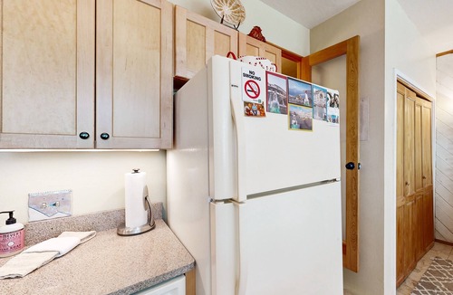Taos Ski Valley Condo | Amazing condo with river & mountain views, hot tub, & wood-burning fireplace
