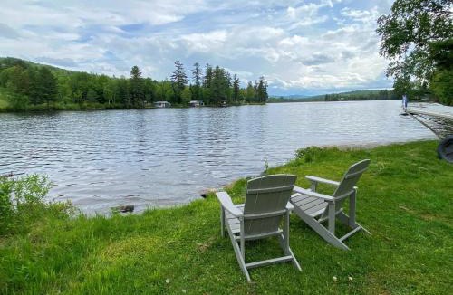 Whitefield House | Amazing lakefront home in the White Mountains with game room theater