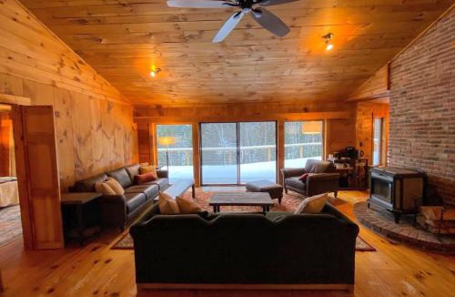 Whitefield House | Amazing lakefront home in the White Mountains with game room theater
