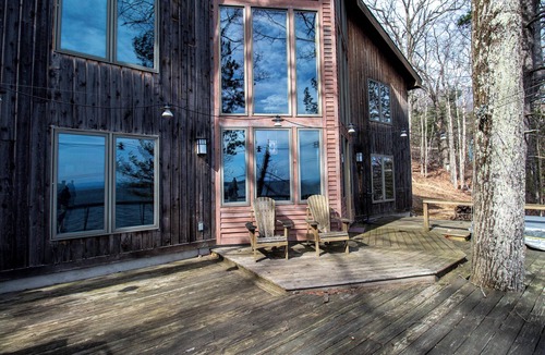 Town of Chesterfield House | Architects Dream Home Overlooking Picturesque Lake Champlain