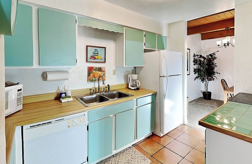 Northeast Santa Fe Condo | Artist Road 18 | Patio, Fireplace, Pool Access