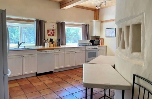 Carson House | At Home in the Enchanted Forest of Carson between Taos & Ojo Caliente!