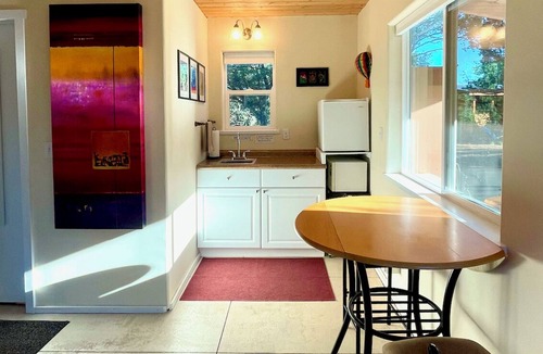 Carson House | At Home in the Enchanted Forest of Carson between Taos & Ojo Caliente!