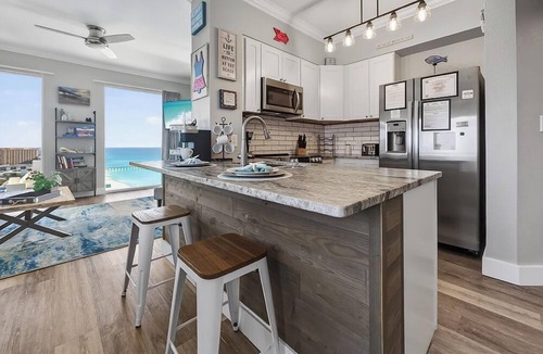 Panama City Beach Condo | Beachfront Penthouse! Scenic Views! 10ft Ceilings!