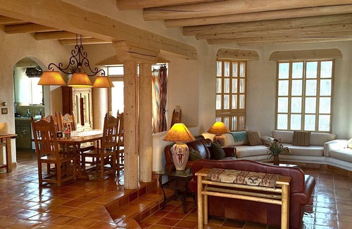 Arroyo Seco House | Beautiful Adobe Home- Walk or short drive to Arroyo Seco - 5th bedroom optional