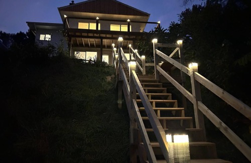Tainter Lake Cottage | Beautiful private cottage with amazing views of Tainter Lake in Menomonie
