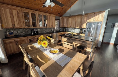 Luck House | Beautiful remodeled retreat on tranquil North bay of Bone Lake.