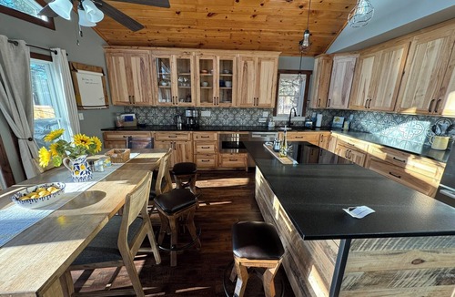 Luck House | Beautiful remodeled retreat on tranquil North bay of Bone Lake.