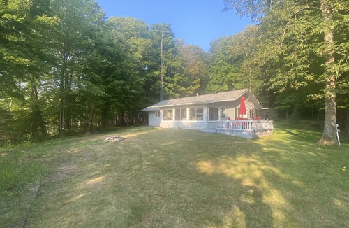 Birchwood House | Beautiful Sunset Beach Lake House on Lake Chetac