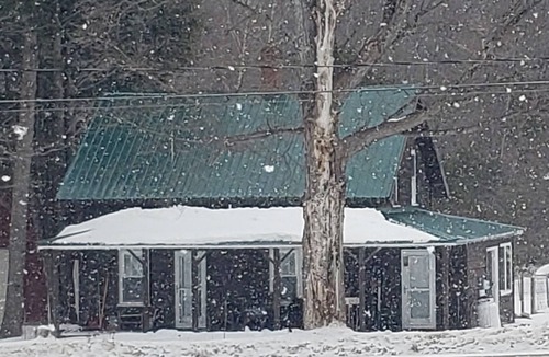 Malone House | Bela's Bungalow at Titus Mountain Family Ski Area and the Salmon River.