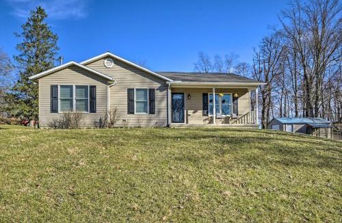 Berkeley Springs House | Berkeley Springs Vacation Home with Fire Pit!