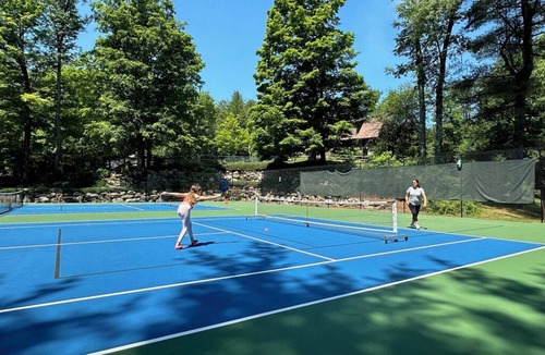 Sandisfield House | Berkshire Holiday Home with Hot Tub & A+ Amenities