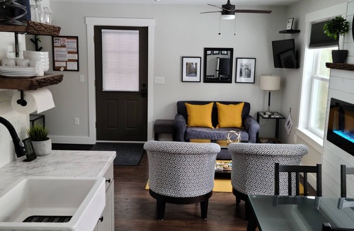 Potsdam Apartment | Beth's Place II - On The River - Hot Tub & New Pickleball Court! You'll love it!