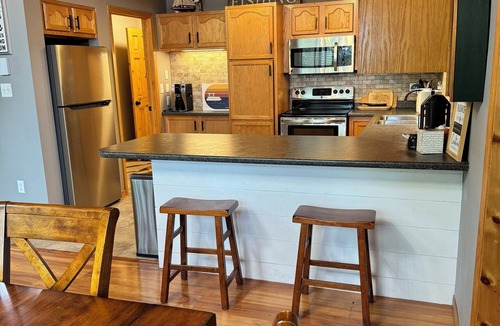 Minong House | Blue Chair Bay offers a 234' sandy beach on Minong Flowage w/impeccable views!