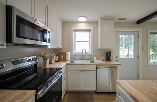 Merrill Cabin | Brand NEW Renovated Lakefront Cabin on Lake Chateaugay with Beach Access.
