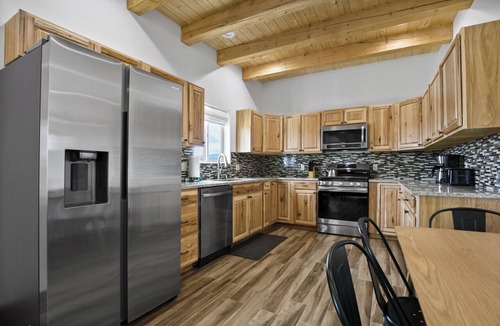 Ranchos De Taos House | Brand New Whole 2 Unit 3 Bedroom Gorge/Mountain Getaway with Hot Tub