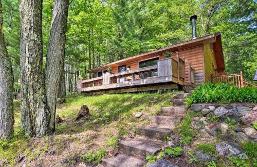 Hayward House | Burns Lake Cabin with Dock, Fire Pit, Rowboat and More