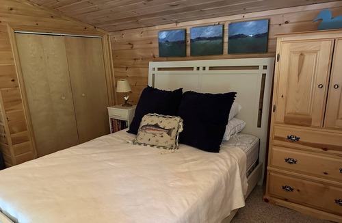 Webster Cabin | Cabin near Voyager Village - Private lakefront great for all outdoor activities!