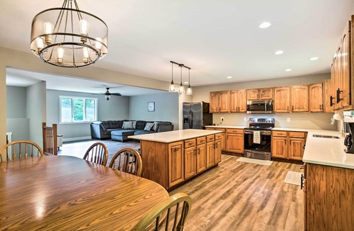 Balsam Lake Cottage | Cabin w/Dock & Porch Across From Balsam Lake