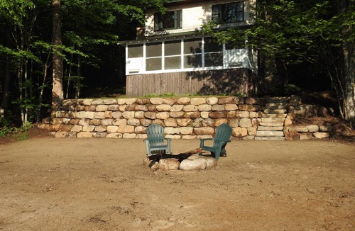 Rainbow Lake Cabin | Camp Oxbow on Rainbow Lake in the heart of the Adirondack Mountains