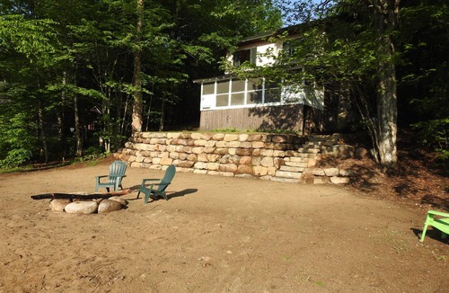 Rainbow Lake Cabin | Camp Oxbow on Rainbow Lake in the heart of the Adirondack Mountains