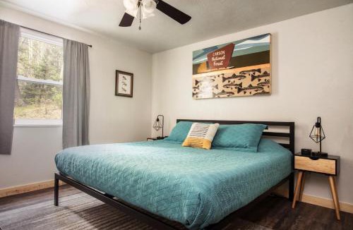Taos Ski Valley House | Carson Cabin - King Beds, Mountain Views, Mins to Town