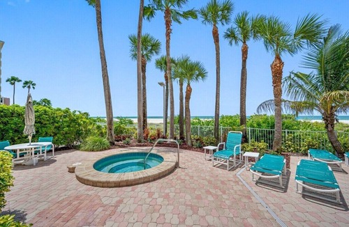 Sand Key Condo | 🌟CBC 2-3C –Beach front/pool/pickleball/gym/sauna/private balcony!