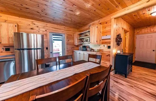 Whippleville Cottage | Charming All Wood InteriorAdirondak Cottage