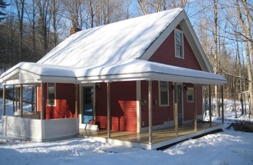 Grafton Cabin | Charming Fully Renovated One-Room Schoolhouse on 22+ acres