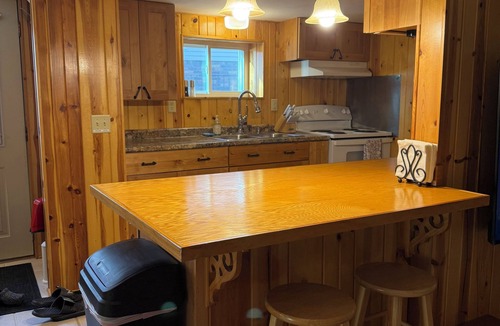 Lindstrom Cabin | Charming Underhill 2-bedroom cabin in lovely Center City with lake access.