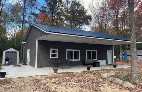 Glenwood City Cottage | Charming Wooded Retreat in Lovely Emerald, WI