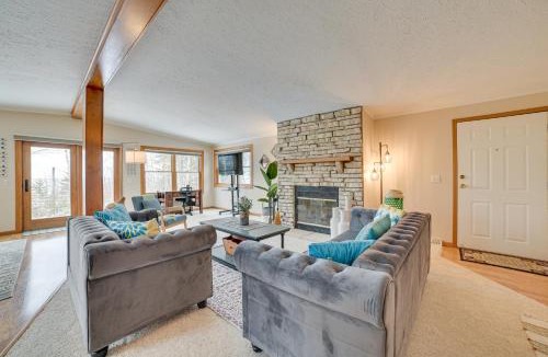 Cheboygan House | Cheboygan Getaway with Fire Pit and Lake Access!