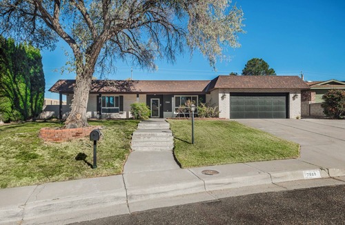 Northeast Heights House | Chic 5BR Boho Retreat w/Games & Outdoor Movies!