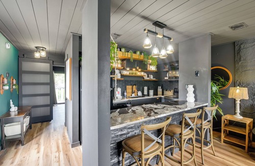 Holiday Beach Apartment | Chic & Elevated Decor: Beachfront PCB Gem w/Patio