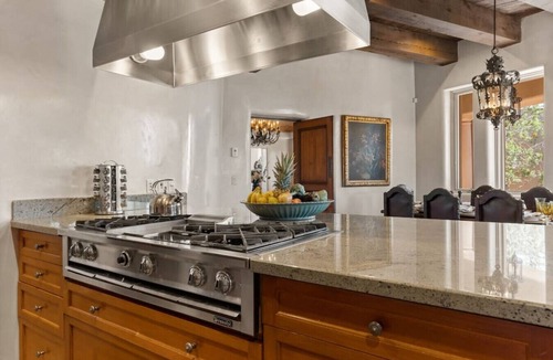Northeast Santa Fe Villa | Circle Drive Main House