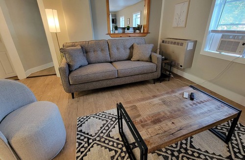 Winooski Apartment | Comfy, sunny, Wi-fi + coffee Walk to Downtown Winooski