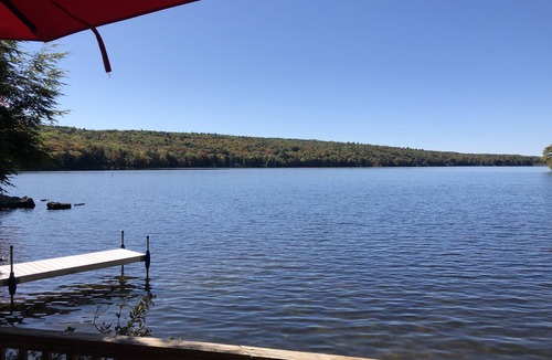 Harrisville Cottage | Cottage on the lake-you can't get any closer!