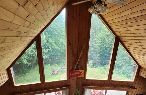 Whippleville Cabin | Cozy AFrame Cabin w/ Hot Tub overlooking Titus Mtn