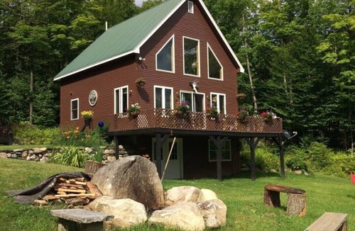 East Burke Ski Chalet | Cozy Chalet adjacent to Kingdom Trailsnbike, hike, ski, or just relax