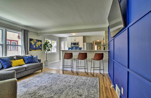 Hiawatha House | Cozy Home: WiFi, Parking, 5 Mi to Dtwn Mpls!