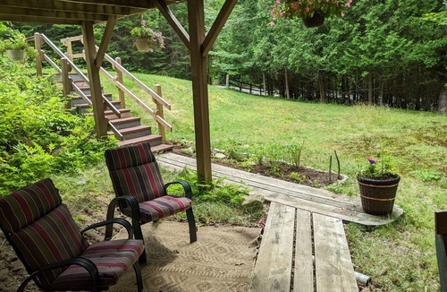 Lake Placid Apartment | Cozy & rustic Adirondack guest quarters with private entrance
