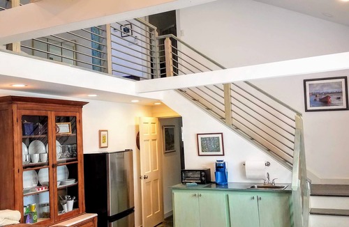 Malletts Bay Apartment | Cozy studio apartment near Island Line Bikeway and Lake Champlain.