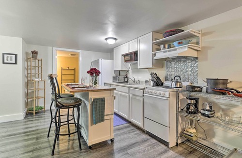 Winooski Apartment | 'Cozy Studio Plus' in Winooski w/Home Gym!