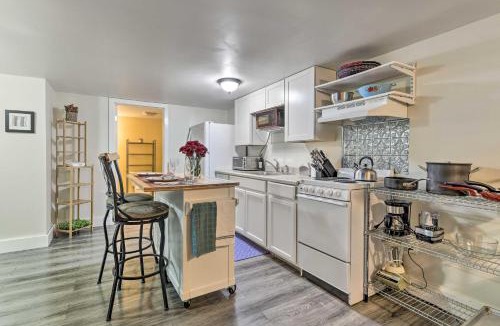 Winooski Apartment | Cozy Studio Plus in Winooski with Home Gym!