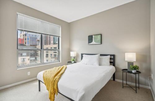 Mill District Apartment | CozySuites Mill District with pool, gym # 10