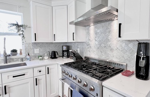 Ericsson House | Creek half a block away! Family-sized, specious home with back patio and garden